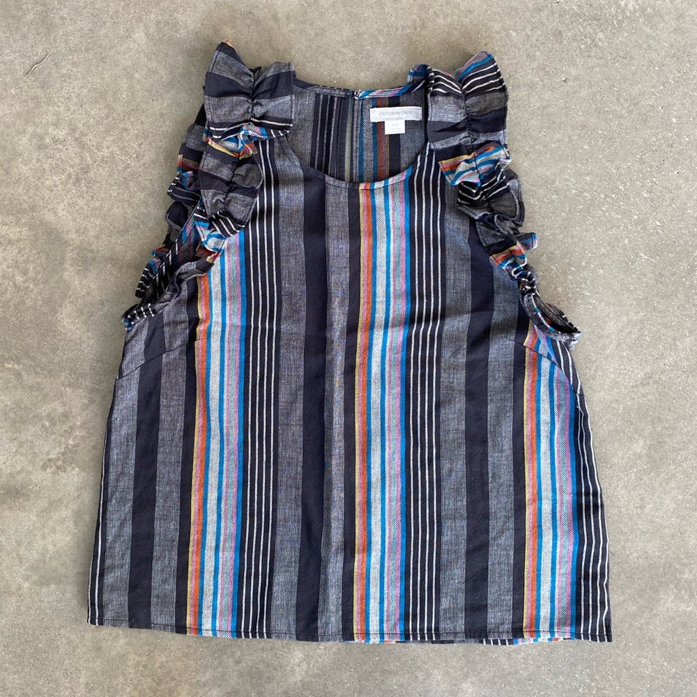 Outerknown Ruffled Aurora Top